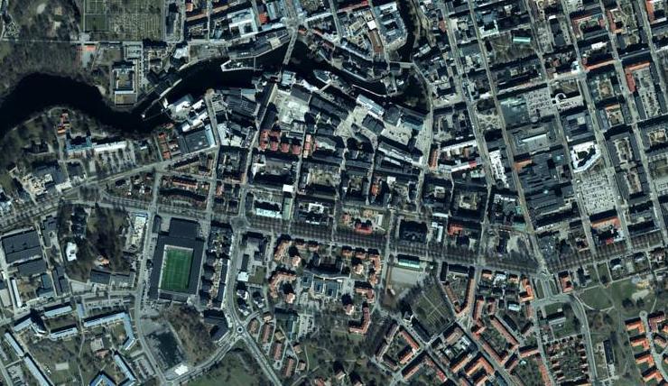 Norrköping från luften
