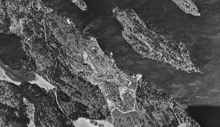 Gustavsberg från luften